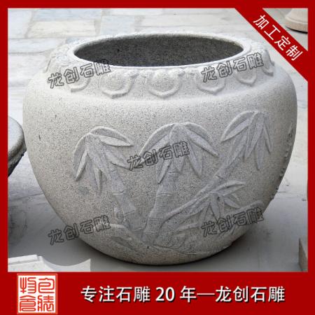 廠家供應石材花缽花盆 石材花缽批發(fā)