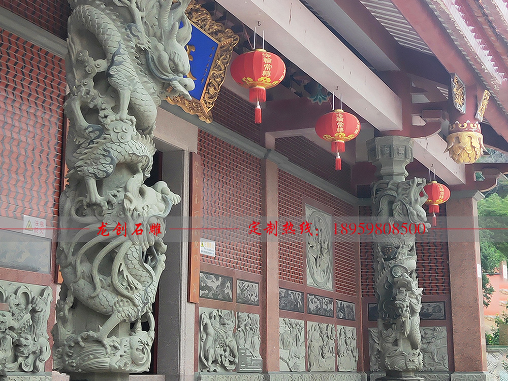 購(gòu)買(mǎi)石雕龍柱,定做石雕龍柱